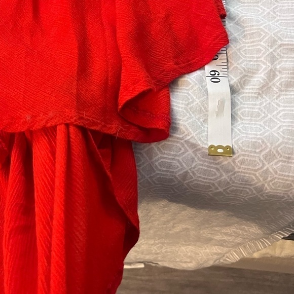 Afghan Blue Sky,Stunning Red,Convertible EUC,Heavier(No Bundles)POCKETS, Size M - Picture 15 of 16